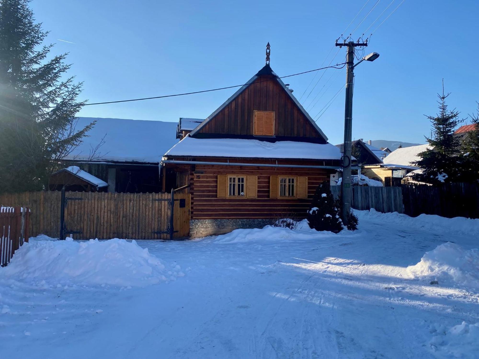 ブレズノ Drevenica Polomka, 5 Min Peso Restauracia, Ticha Ulica, Potokヴィラ エクステリア 写真